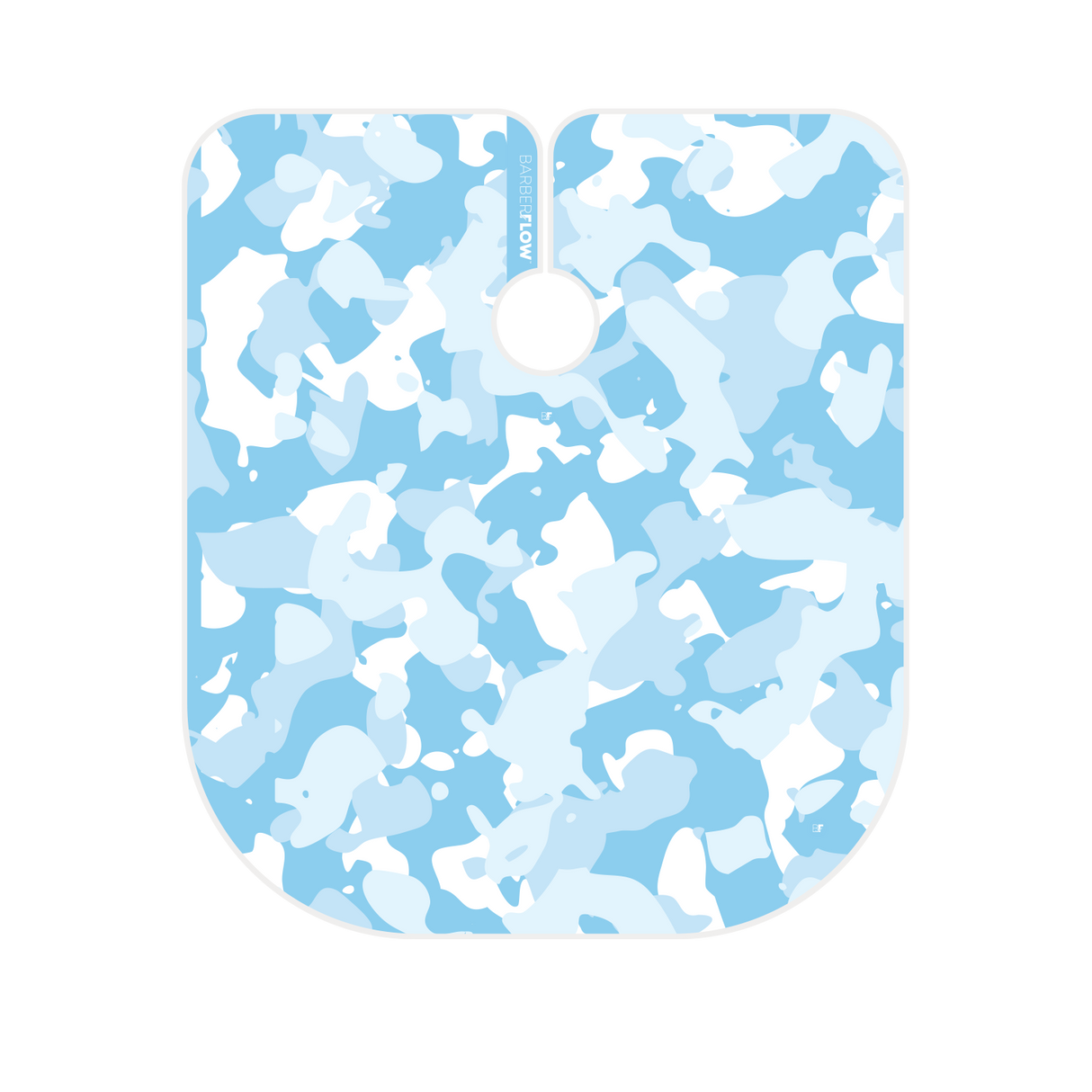 Barber Flow Camo Cape - Baby Blue