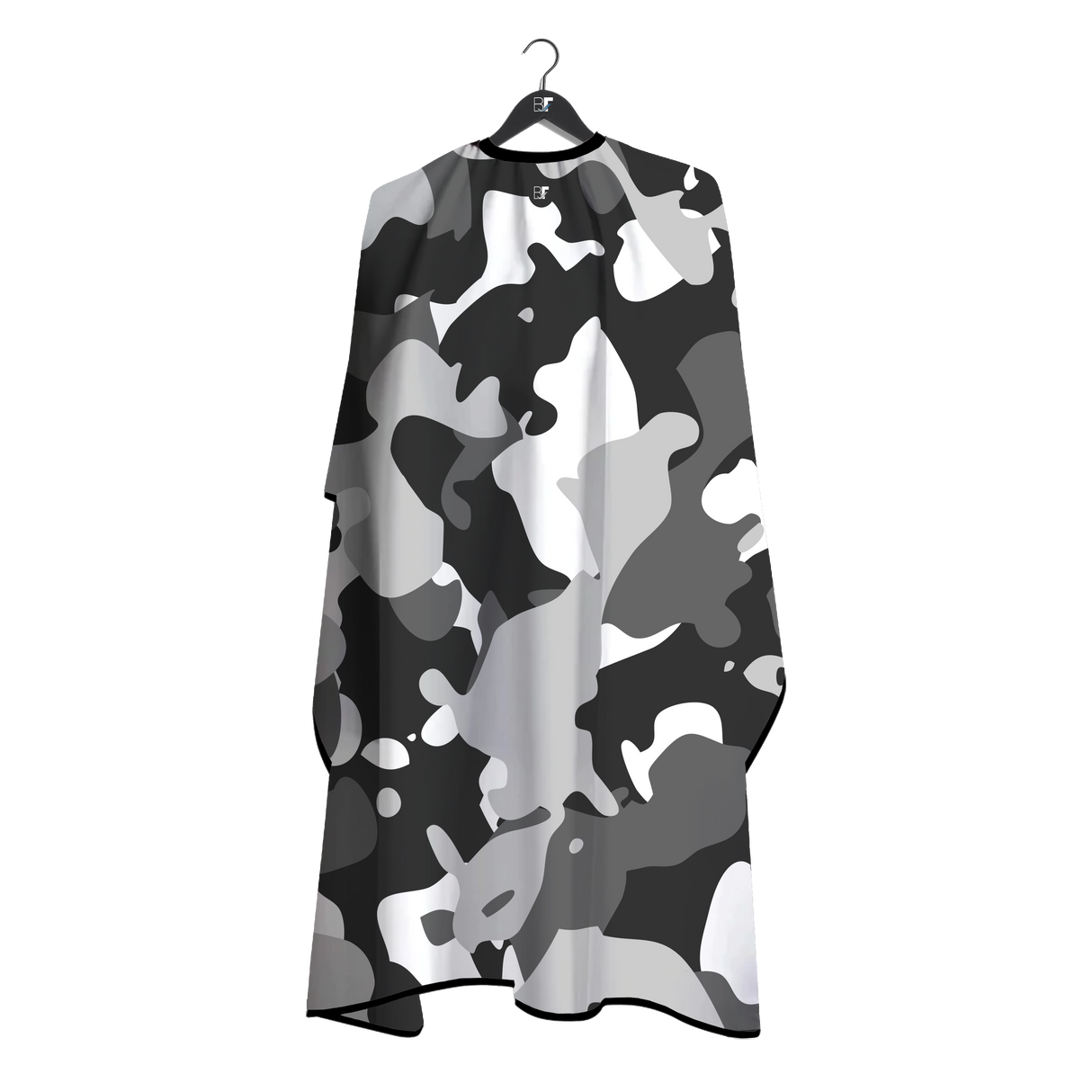 Barber Flow Camo Cape - Charcoal