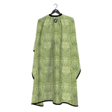 Barber Flow Gator Print Cape - Light Green