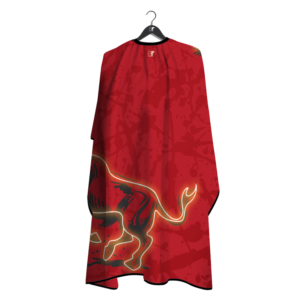 Barber Flow Raging Bull Cape - Red