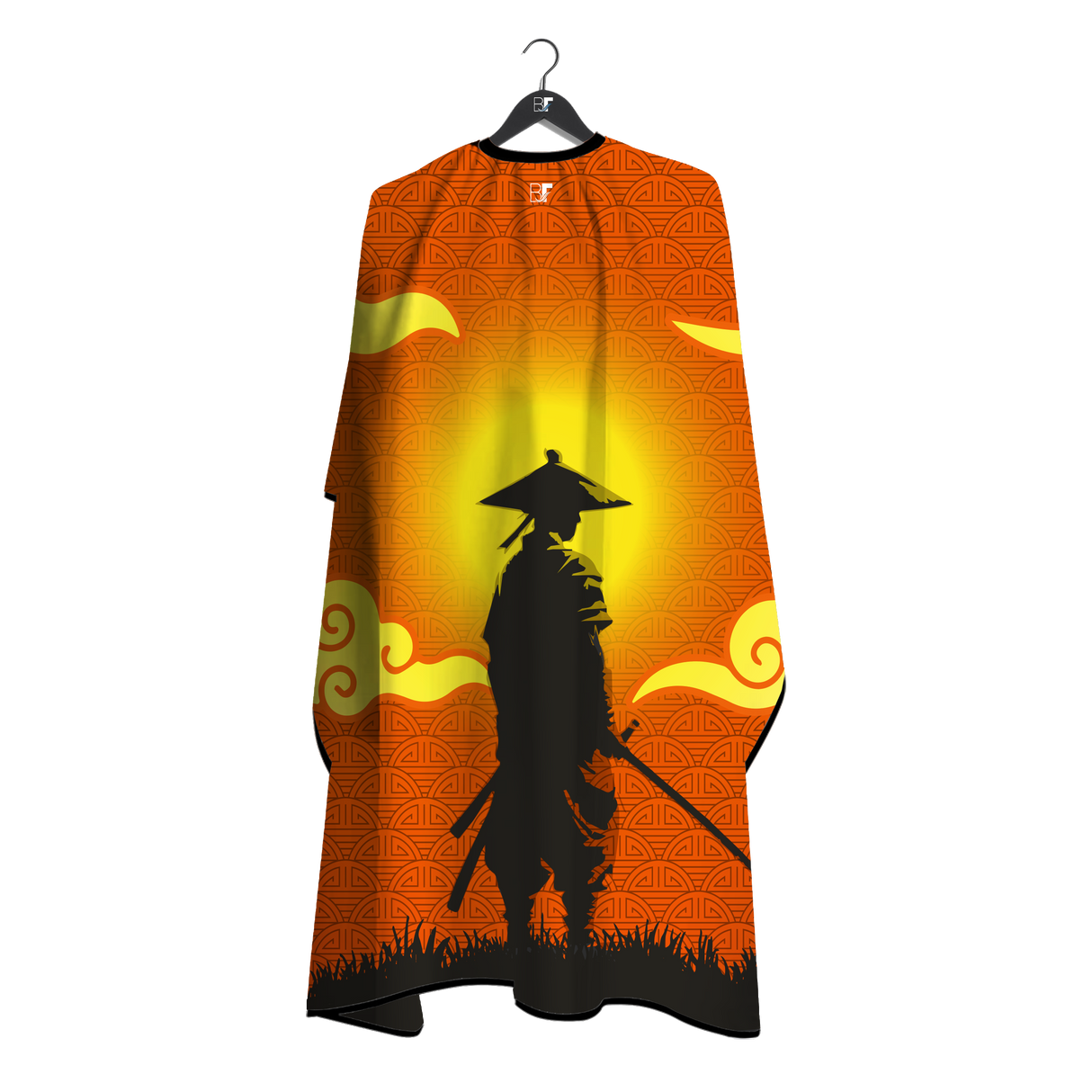 Barber Flow Samurai Sunrise Cape