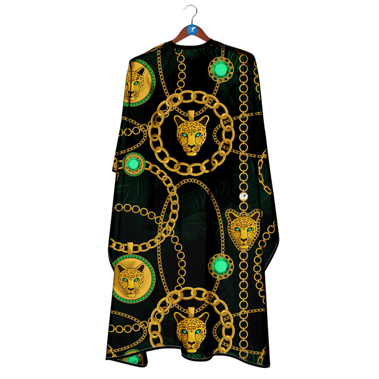 Barber Flow Leopard Chain Cape