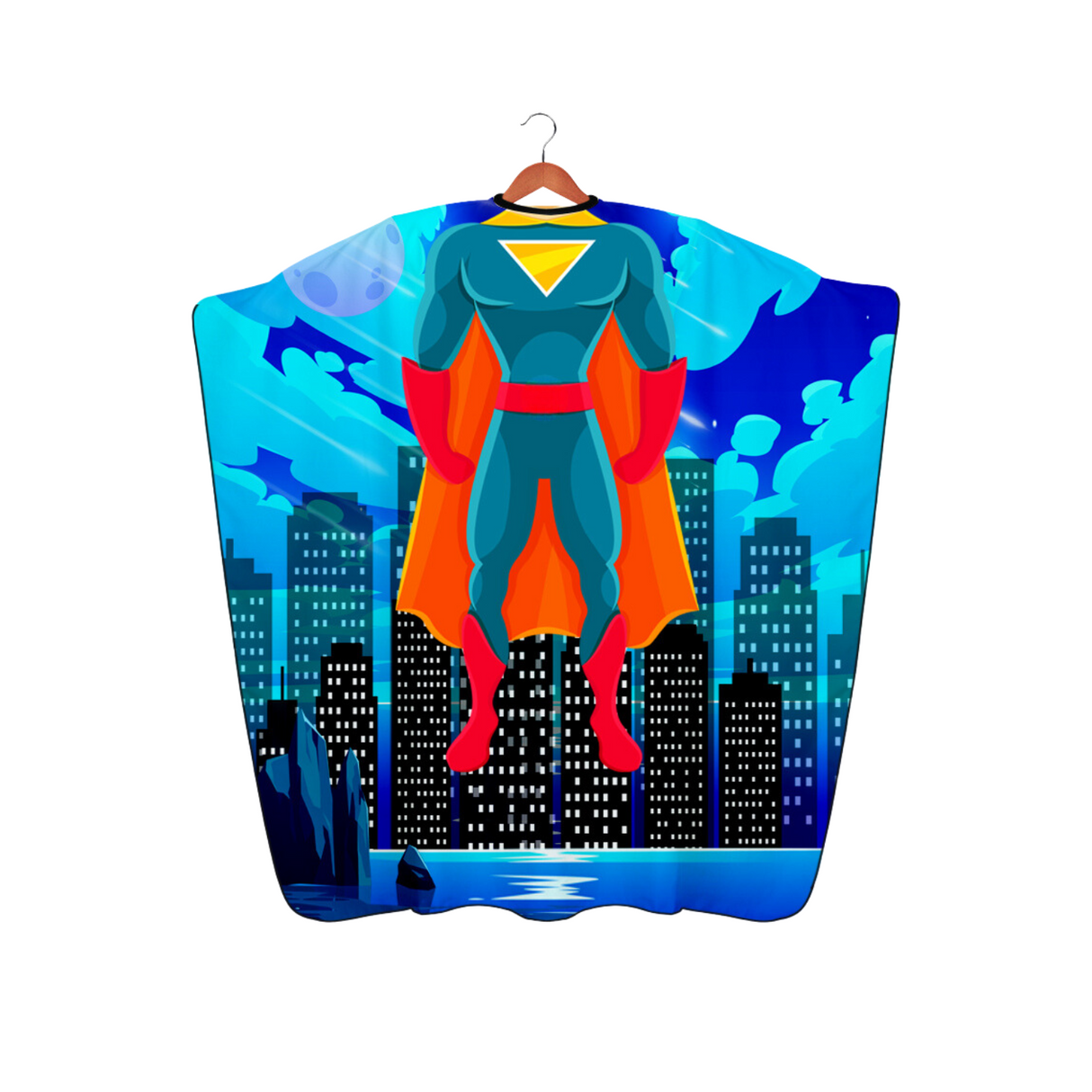 Barber Flow Superman Kids Cape