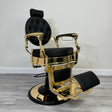 Geneva Gold Barber Chair