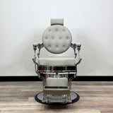 Santana Silver Barber Chair