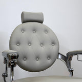 Santana Silver Barber Chair