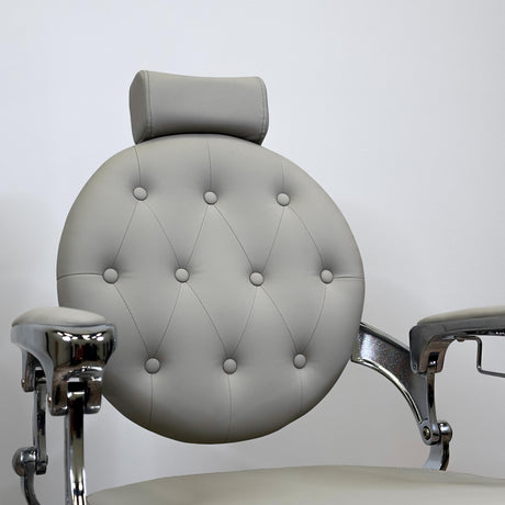 Santana Silver Barber Chair