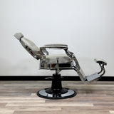 Santana Silver Barber Chair