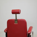 Bursa Barber Chair - Cardinal Red