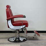 Bursa Barber Chair - Cardinal Red