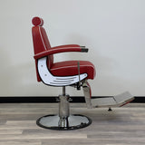 Bursa Barber Chair - Cardinal Red