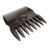 Stylecraft 2 in 1 Spinner Fine/Coarse Tooth Texturizing and Grooming Hair Comb in Gray