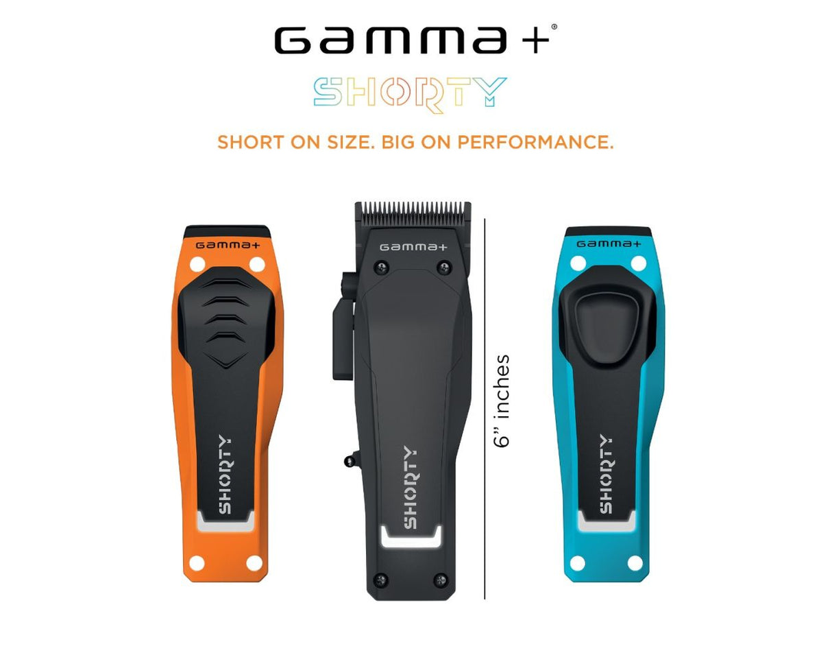 Gamma+ Shorty Cordless Clipper with EON Digital Motor