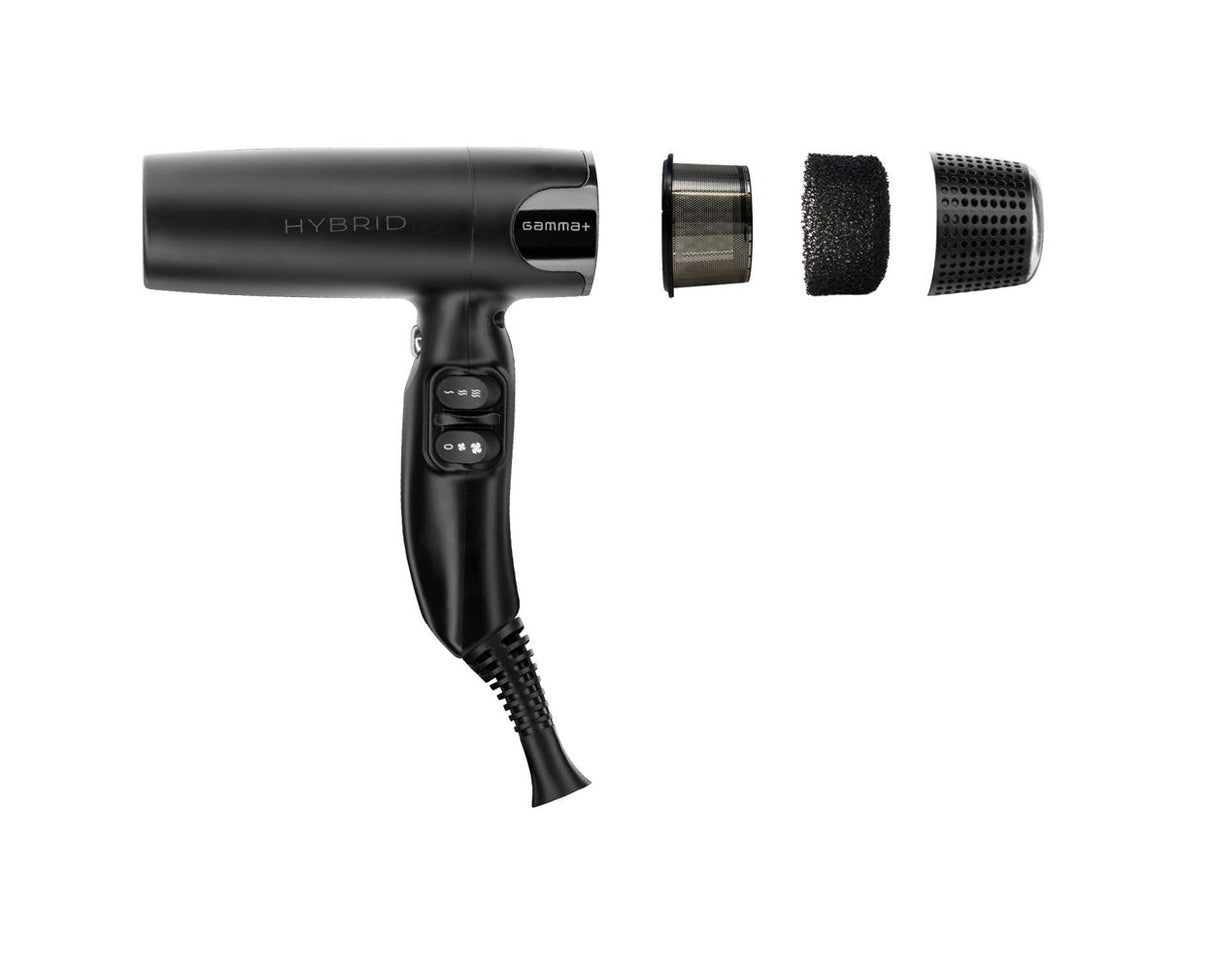 Gamma+ Hybrid Hair Dryer Black