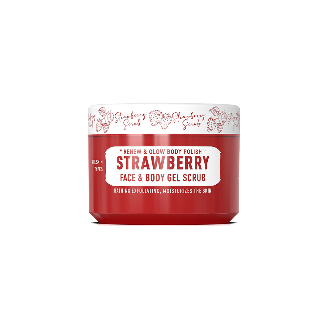 Immortal Infuse Strawberry Face & Body Gel Scrub 300ML (CS)