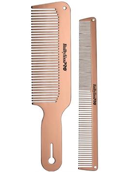 BabylissPro RoseFX Metal Comb Set - Empire Barber Supply